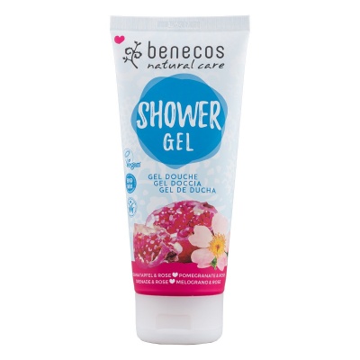 Benecos Natural Shower Gel Pomegranate & Rose 200ml