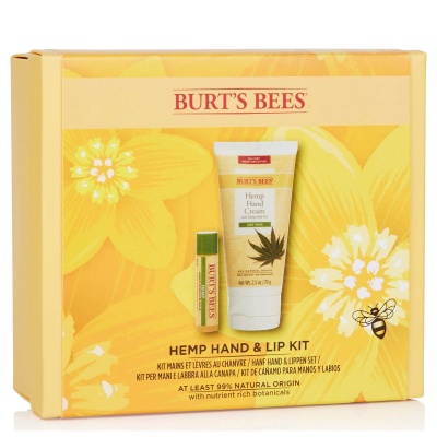 Burt's Bees Hemp Hand and Lip Kit