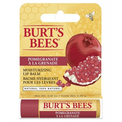 Burt's Bees Pomegranate Moisturising Lip Balm 4.25g