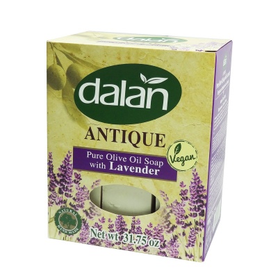 Dalan Antique Lavender Soap with Olive Oil 900g (6 x 150g Soap Bars)