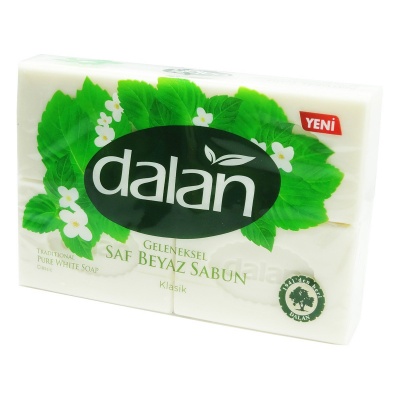 Dalan Traditional Pure White Soap Classic 4x125g Pack