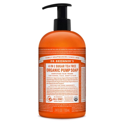 Dr. Bronner's Organic Pump Soap - Tea Tree 710ml