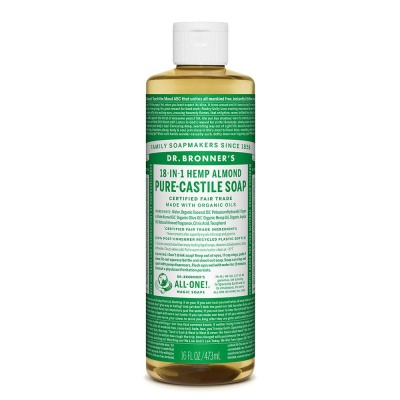 Dr. Bronner's Almond Castile Liquid Soap 473ml