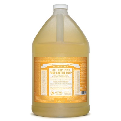 Dr. Bronner's Citrus Castile Liquid Soap 3.78Ltr