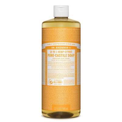 Dr. Bronner's Citrus Castile Liquid Soap 946ml