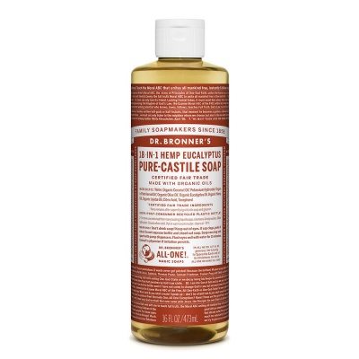 Dr. Bronner's Eucalyptus Castile Liquid Soap 473ml