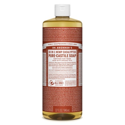 Dr. Bronner's Eucalyptus Castile Liquid Soap 946ml