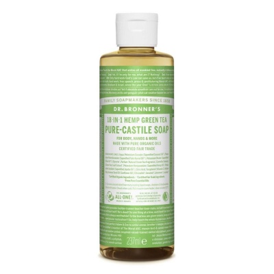 Dr. Bronner's Green Tea Castile Liquid Soap 237ml