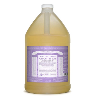 Dr. Bronner's Lavender Castile Liquid Soap 3.78Ltr