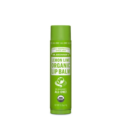 Dr. Bronner's Organic Lemon & Lime Lip Balm 4g