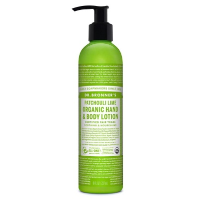 Dr. Bronner's Patchouli Lime Hand & Body Lotion 236ml