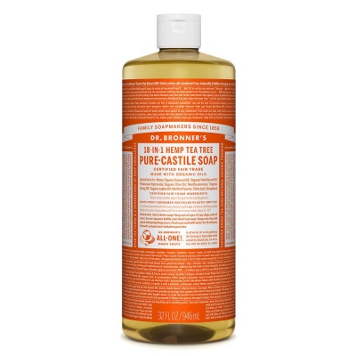 Dr. Bronner's Tea Tree Castile Liquid Soap 946ml