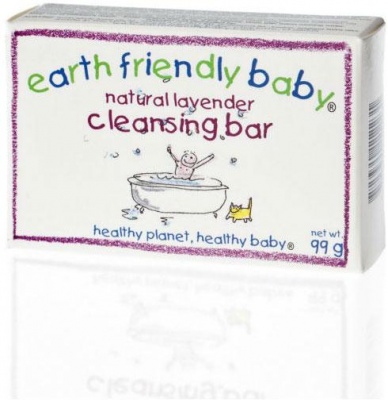 Earth Friendly Baby Natural Lavender Cleansing Bar 99g