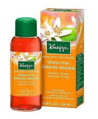Kneipp Mandarin-Orange Stress Free Herbal Bath 100ml-Natural - Cruelty Free