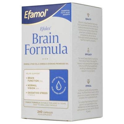 Efamol Efalex Brain Formula 240 Capsules