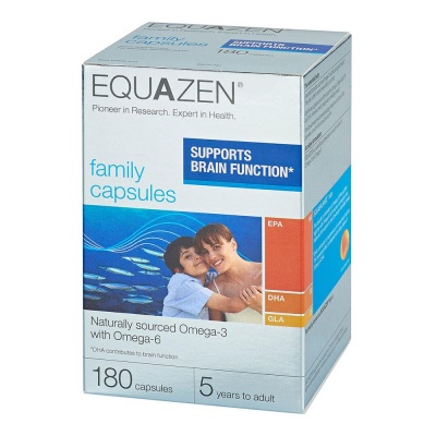 Equazen Omega 3 & 6 Family 180 Capsules