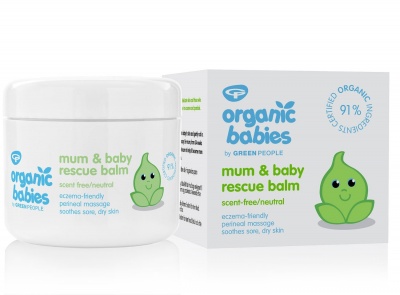 Green People Organic Babies Mum & Baby Rescue Balm Scent Free 100ml