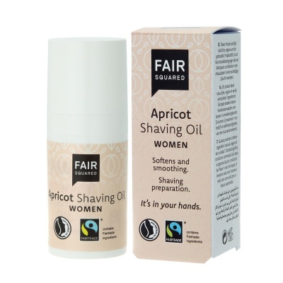 Fair Squared Womens Apricot Shaving Oil 15ml