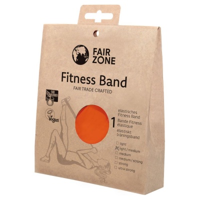 Fair Zone Fitnessband Light/Medium (Red)