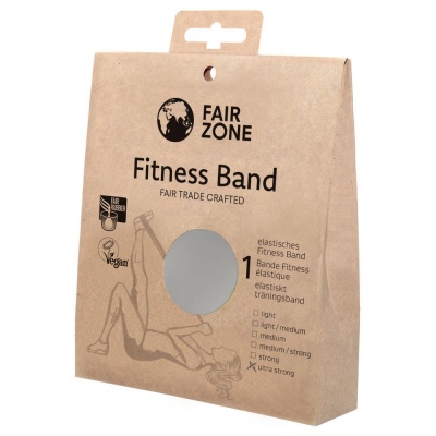 Fair Zone Fitnessband Ultra Strong (Silver)