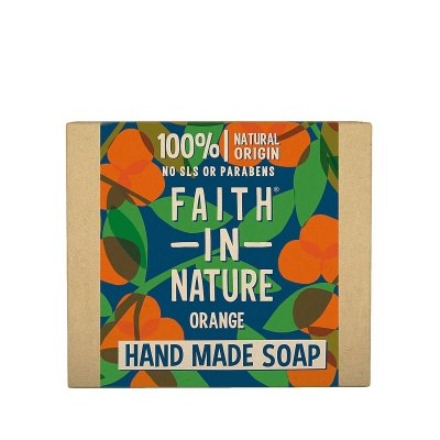 Faith in Nature Orange Hand Made Soap 100g