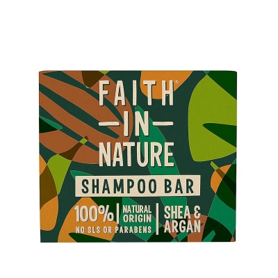 Faith in Nature Shea & Argan Shampoo Bar 85g