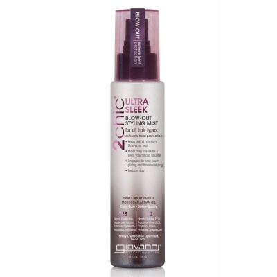 Giovanni 2chic Ultra-Sleek Brazilian Keratin & Argan Oil Blow Out Styling Mist 118ml