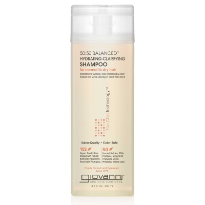 Giovanni 50:50 Balanced Hydrating Clarifying Shampoo 250ml