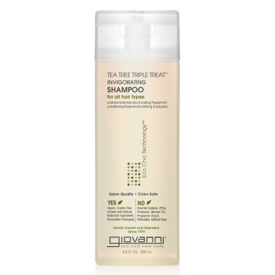 Giovanni Tea Tree Triple Treat Invigorating Shampoo 250ml