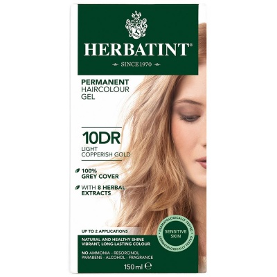 Herbatint Herbal Hair Dye Light Copperish Gold 10DR