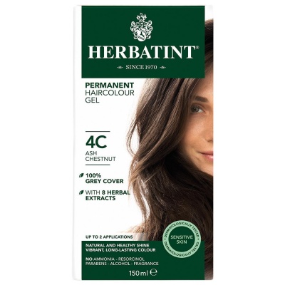 Herbatint Herbal Hair Dye Ash Chestnut 4C