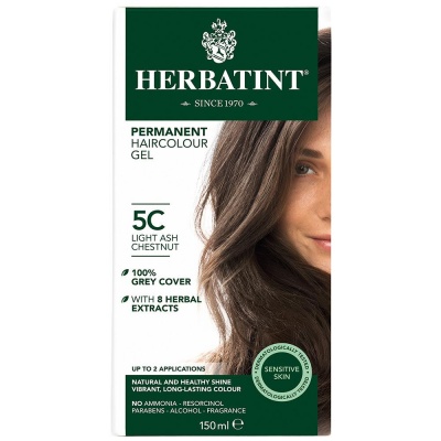 Herbatint Herbal Hair Dye Light Ash Chestnut 150ml 5C