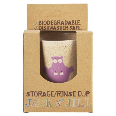 Jack N' Jill Storage/Rinse Cup - Hippo