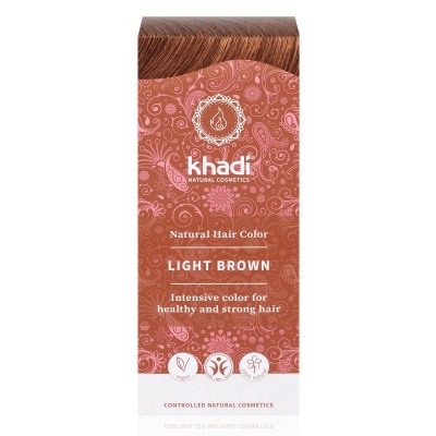 Khadi Light Brown Herbal Hair Colour 100g
