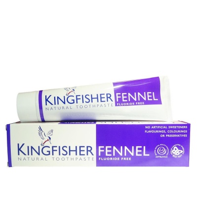 Kingfisher Fennel Toothpaste Fluoride Free 100ml