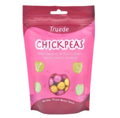 Truede Dark Chocolate & Fruity Candy Covered Roasted Chickpeas 120g