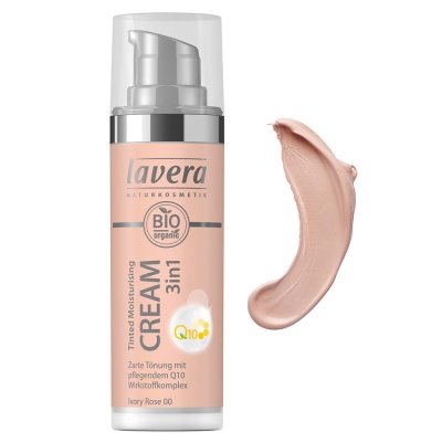 Lavera Tinted Moisturising Cream 3 in 1 Q10 - Ivory Rose 00 - 30ml