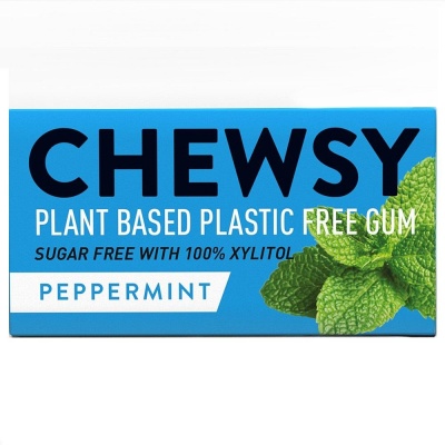 Chewsy Sugar Free Peppermint Chewing Gum 15g