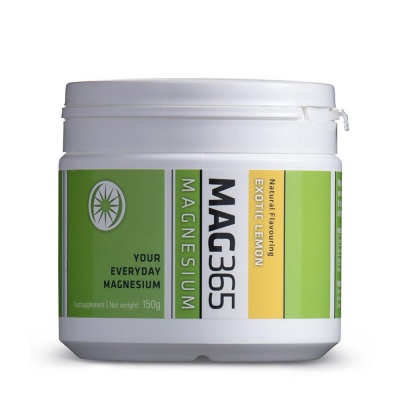 Mag365 Magnesium Powder Exotic Lemon 150g