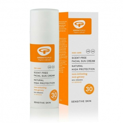 Green People Scent Free Facial Sun Cream SPF30 50ml