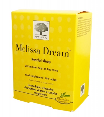 New Nordic Melissa Dream Tablets 100 Tablets