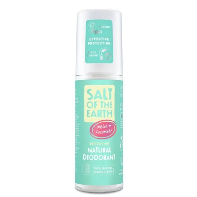 Salt of The Earth Pure Aura Melon and Cucumber Spray Deodorant 100ml