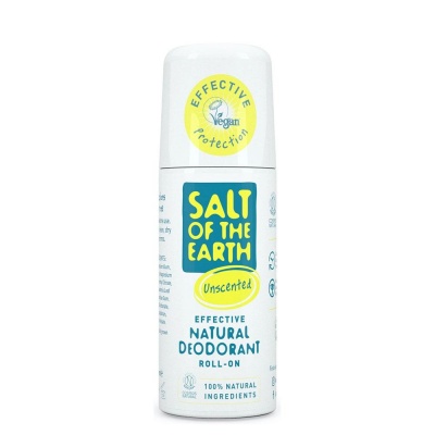 Salt of The Earth Unscented Natural Roll-on Deodorant 75ml