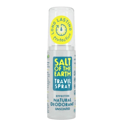 Salt of The Earth Unscented Travel Spray Deodorant 50ml