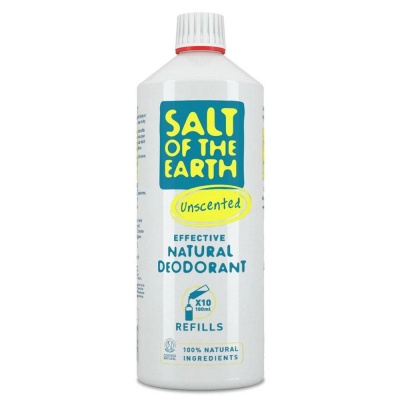Salt of the Earth Unscented Natural Deodorant Refill 1000ml