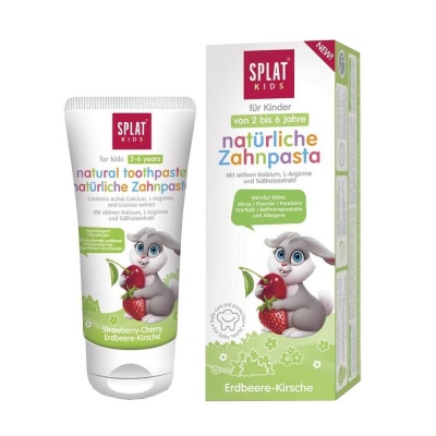 Splat Kids Strawberry & Cherry Toothpaste for Kids 50ml (2-6 yrs)