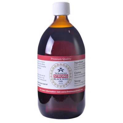 The Blessed Seed Black Seed Oil 1000ml - Strong