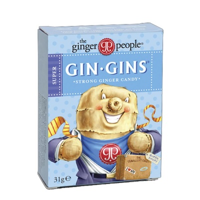 The Ginger People Gin Gins Super Strong Ginger Candy 31g