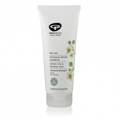 Green People Intensive Repair Shampoo - Green Tea & Orange Peel 200ml