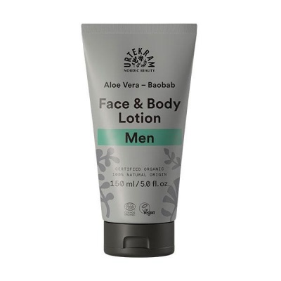 Urtekram Men Aloe Vera Baobab Face & Body Lotion 150ml